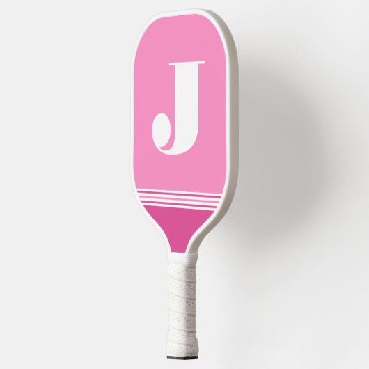 Anfänglich rosa Pickleball Paddle (Links)