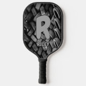 Anfängliche Änderung, Name hinzufügen, alte Motorr Pickleball Schläger (Rückseite)