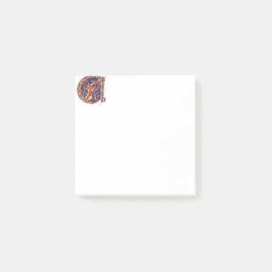Anfängliche Beleuchtung Post-it Klebezettel (Vorderseite)