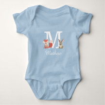 Anfängliche Monogramm für Woodlandtiere