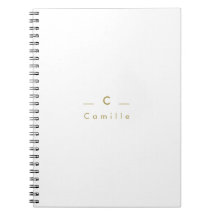 Anfängliche Monogramm-Minimalmoderne