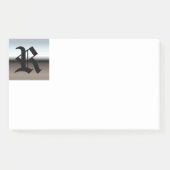 Anfängliche R-Monogramm-Post-It-Notes Post-it Klebezettel (Vorderseite)