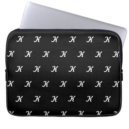 Anfängliche Tablethülle (Schwarz & Weiß) Laptopschutzhülle