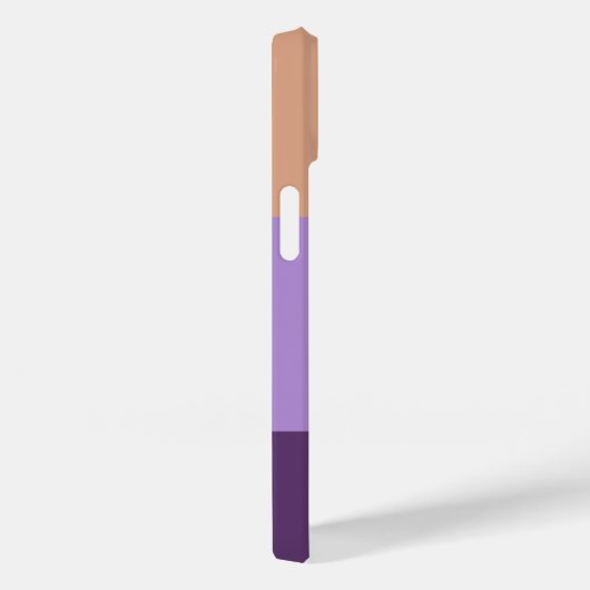 Anfänglicher Anfangsbuchstabe des eleganten Farbbl Case-Mate iPhone Hülle (Rückseite / Rechts)