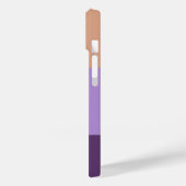 Anfänglicher Anfangsbuchstabe des eleganten Farbbl Case-Mate iPhone Hülle (Rückseite / Links)