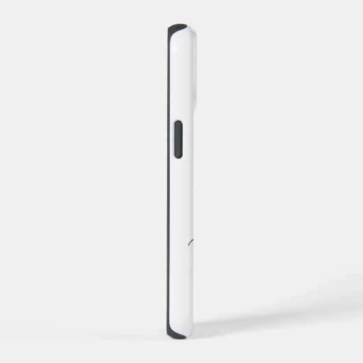 Anfänglicher Mit Monogramm Name in Pink iPhone 15 Hülle (Rechte Seite)