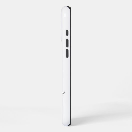 Anfänglicher Mit Monogramm Name in Pink iPhone Hülle (Linke Seite)