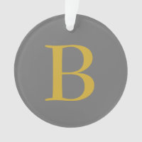 Anfänglicher Name des modernen grauen Farbmonogram