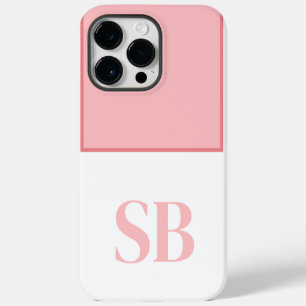 Anfängliches minimalistisches Monogramm Stylisch  iPhone 14 Pro Max Hülle