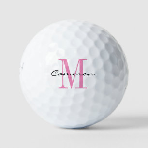Anfängliches Monogramm und Personalisiertes Gesche Golfball