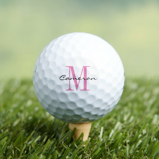 Anfängliches Monogramm und Personalisiertes Gesche Golfball (Insitu T-Shirt)