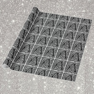 Anfangs-A Geschenkpapier