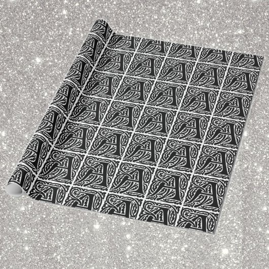 Anfangs-A Geschenkpapier