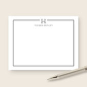 Anfangs-Geschenk Herren-Büro-Schreibwaren Dunkelgr Mitteilungskarte