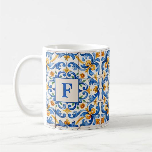 Anfangs-Kachel "Burst" Tasse (Links)