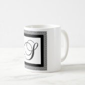 ANFANGS-MONOGRAMM S KAFFEETASSE (VorderseiteRechts)