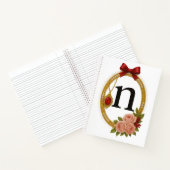 Anfangs N Sondergeschenk Elegante Regency Notizblock (Innenseite)
