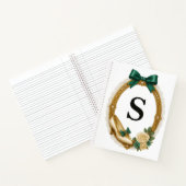Anfangs-S Stylvoll Elegant Regency Notizblock (Innenseite)
