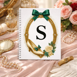 Anfangs-S Stylvoll Elegant Regency Notizblock
