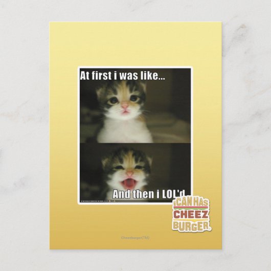 Anfangs war ich wie postkarte (Vorderseite)