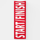 Anfangs-/Ziellinierennenereignis Banner (Vertikal)