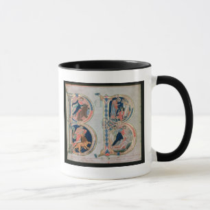Anfangsbuchstabe "B" Beatus Vir - Blessed ist Tasse