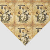 Anfangsbuchstabe B Vintage Zeichnend Meldung für M Seidenpapier (Ausschnitt)