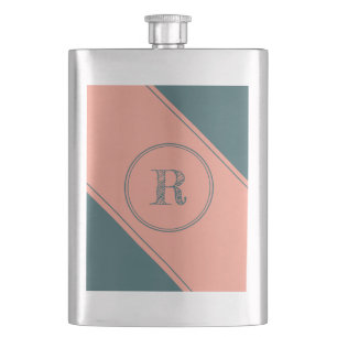 Anfangsbuchstabe des geometrischen Rechtecks Flachmann