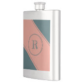 Anfangsbuchstabe des geometrischen Rechtecks Flachmann (Links)