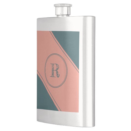 Anfangsbuchstabe des geometrischen Rechtecks Flachmann (Links)