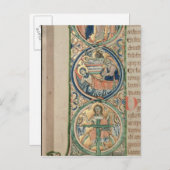 Anfangsbuchstabe "I" in Principio Postkarte (Vorne/Hinten)