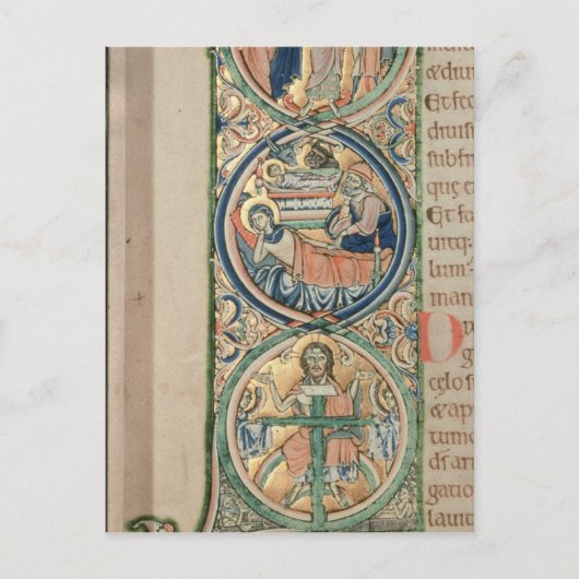 Anfangsbuchstabe "I" in Principio Postkarte (Vorderseite)