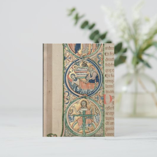 Anfangsbuchstabe "I" in Principio Postkarte (Stehend Vorderseite)