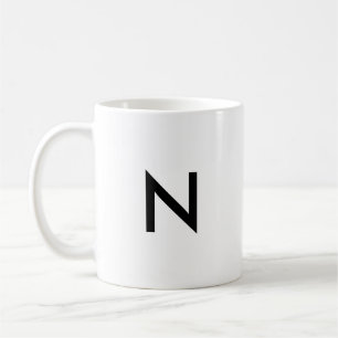 Anfangsbuchstabe Monogramm Modern Stilvoll Trend D Kaffeetasse