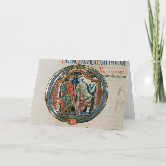 Anfangsbuchstabe "O" Osculatur ich - lassen Sie (Vorderseite)