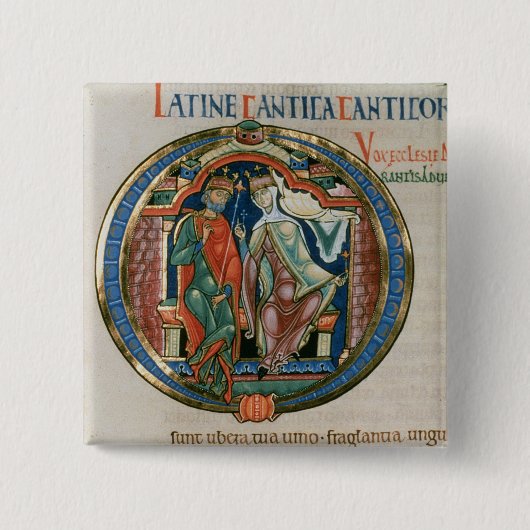 Anfangsbuchstabe "O" Osculatur ich - lassen Sie Button (Vorderseite)