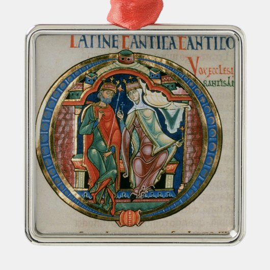 Anfangsbuchstabe "O" Osculatur ich - lassen Sie Ornament Aus Metall (Vorne)