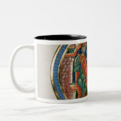 Anfangsbuchstabe "O" Osculatur ich - lassen Sie Zweifarbige Tasse (Links)