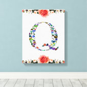 Anfangsbuchstabe Q Leinwanddruck (Insitu (Holzboden))