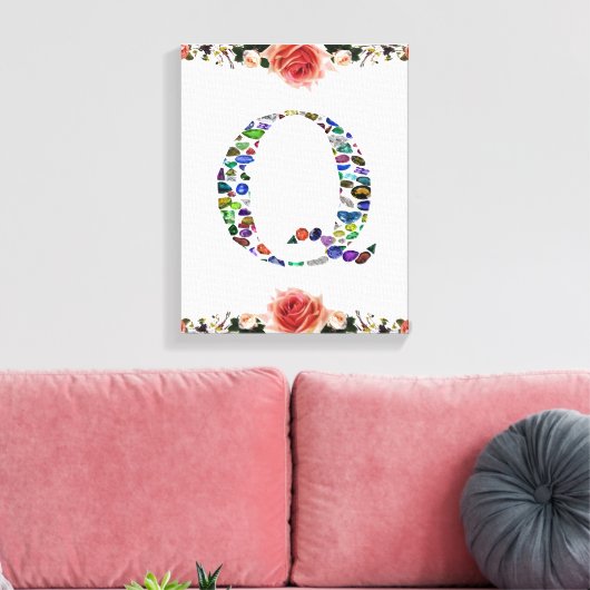 Anfangsbuchstabe Q Leinwanddruck (Insitu (Wohnzimmer))