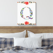 Anfangsbuchstabe Q Leinwanddruck (Insitu (Schlafzimmer))