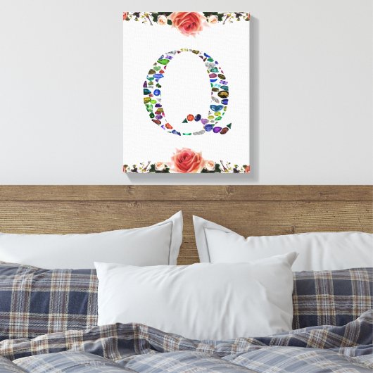Anfangsbuchstabe Q Leinwanddruck (Insitu (Schlafzimmer))