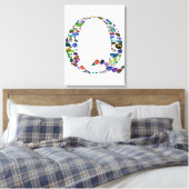 Anfangsbuchstabe Q Leinwanddruck (Insitu (Schlafzimmer))