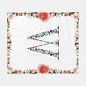 Anfangsbuchstabe W Fleecedecke (Vorderseite (Horizontal))