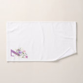 Anfangsbuchstabe Z plus florales Design Badhandtuch Set (Handtuch)