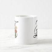 Anfangsbuchstabe Z, Zinnien-Kaffeetasse Kaffeetasse (Mittel)