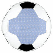 Anfangsbuchstaben A, blau Fußball (Vorderseite)