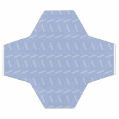 Anfangsbuchstaben A, blau Fußball (Flach)