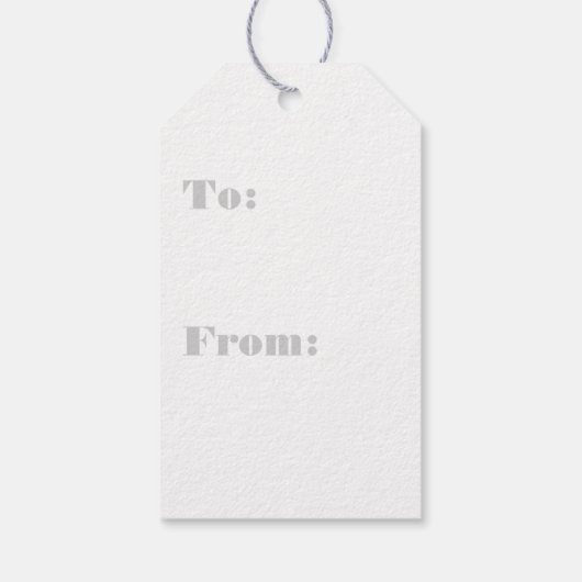 Anfangsbuchstaben A, blau Geschenkanhänger (Rückseite)