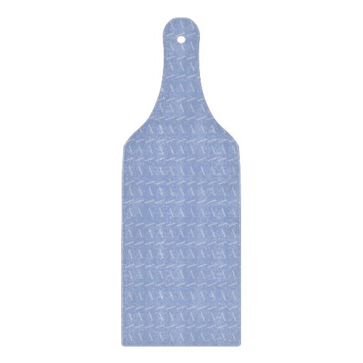 Anfangsbuchstaben A, blau Schneidebrett (Vorderseite)